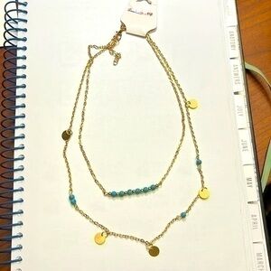 Layered necklace